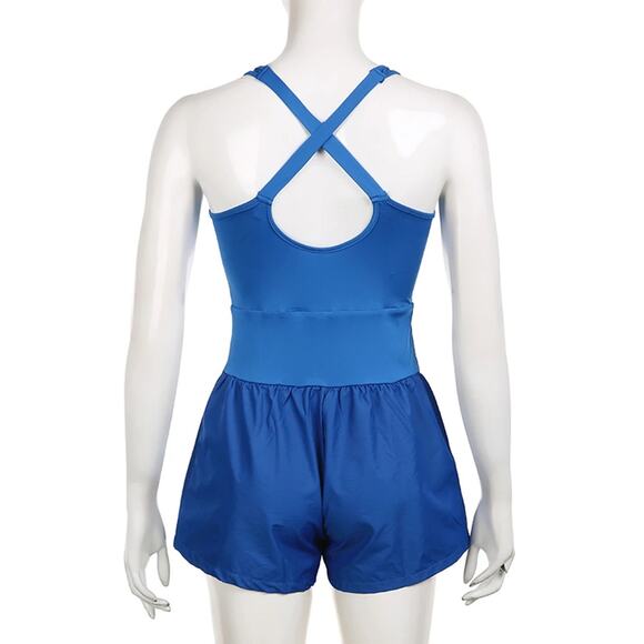 Women’s Yoga Jumpsuit: Simple & Comfortable Sportswear for Workout -BLACK-Medium - Picture 7 of 7